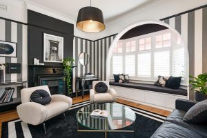 Bold living room