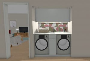 Laundry on the wall / Design