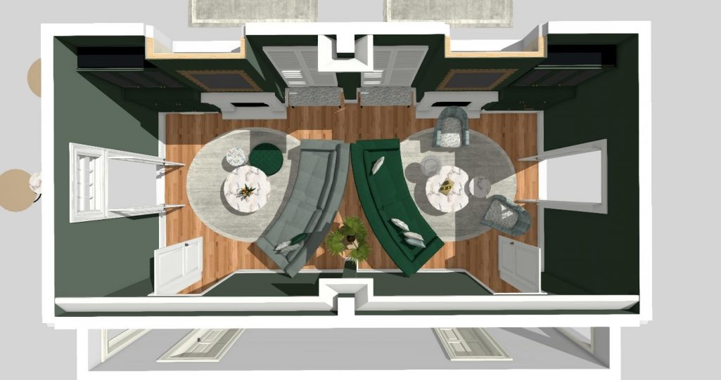 Overview of the room layout