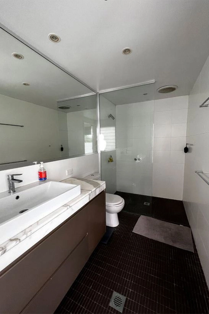marrickville kitchen before renovation and adjoining office