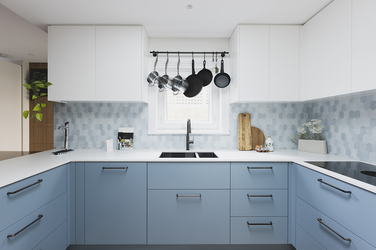 marrickville kitchen before renovation and adjoining office
