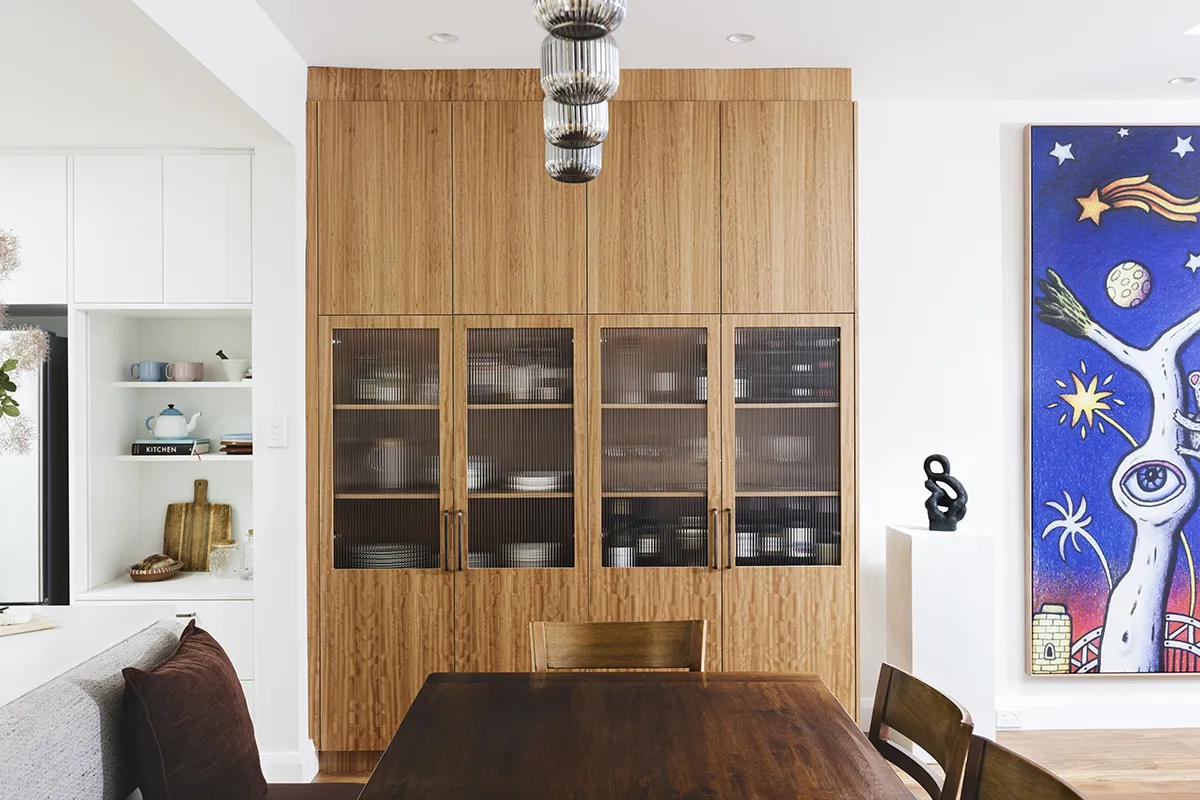 marrickville kitchen before renovation and adjoining office