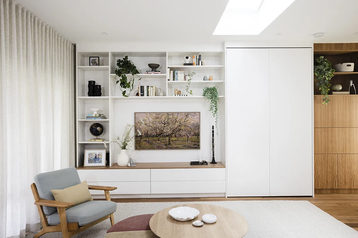 marrickville kitchen before renovation and adjoining office